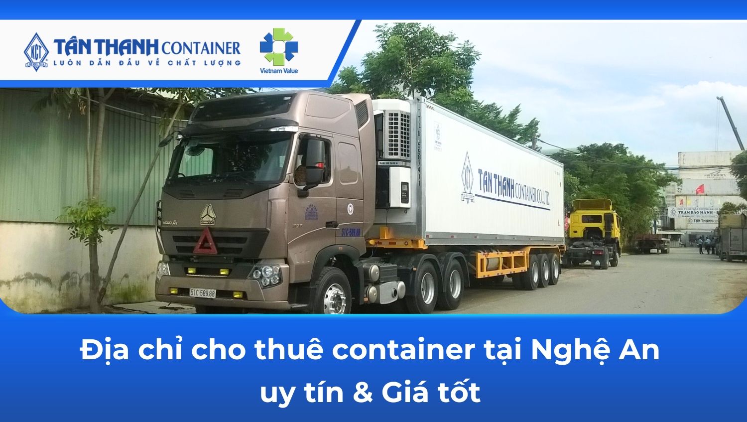 Địa chỉ cho thuê container tại Nghệ An uy tín & Giá tốt